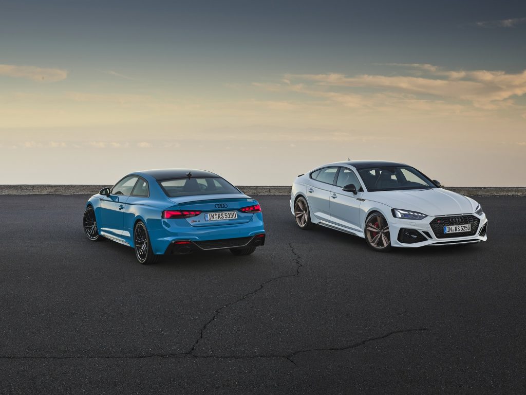 Audi RS 5 Coupé und Sportback Facelift