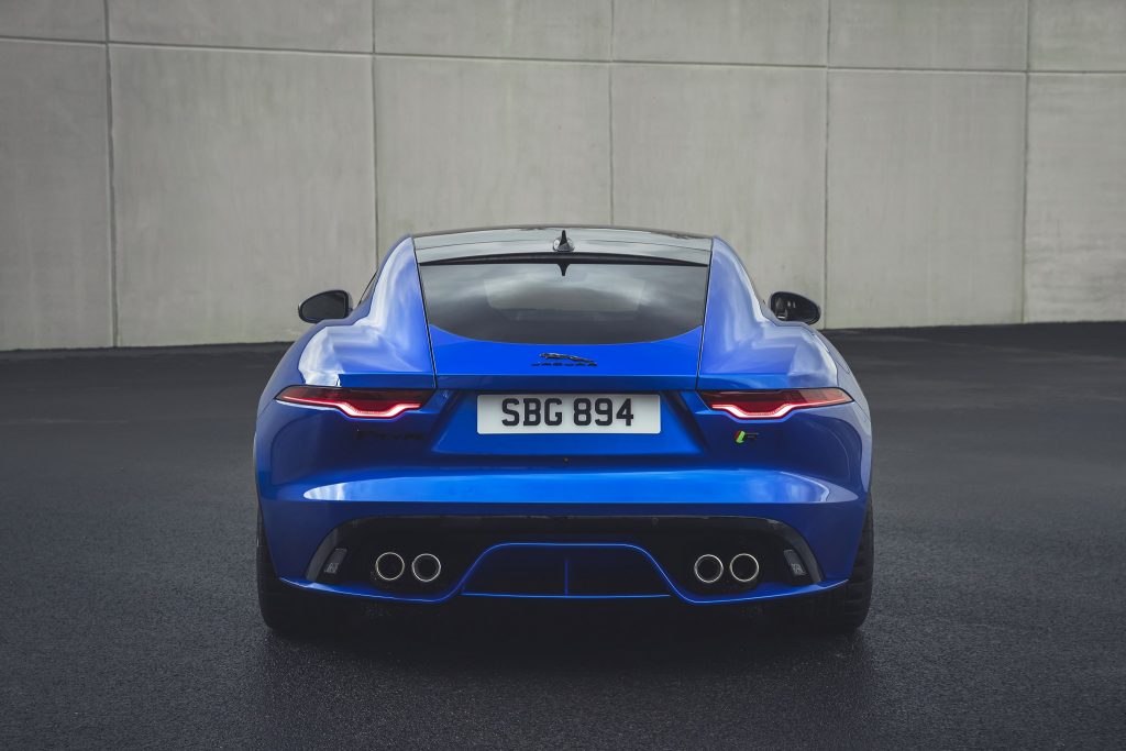 Jaguar F-Type Facelift Heck