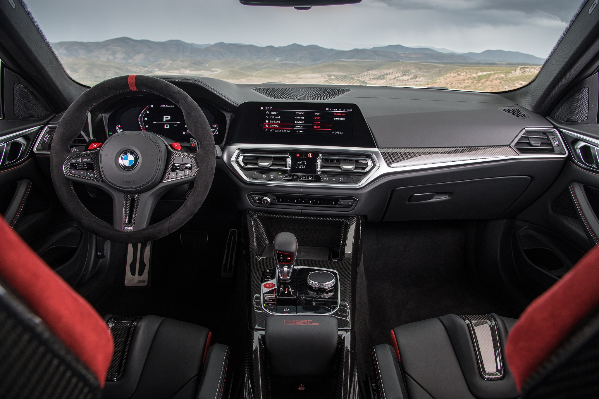 BMW M4 CSL Interieur