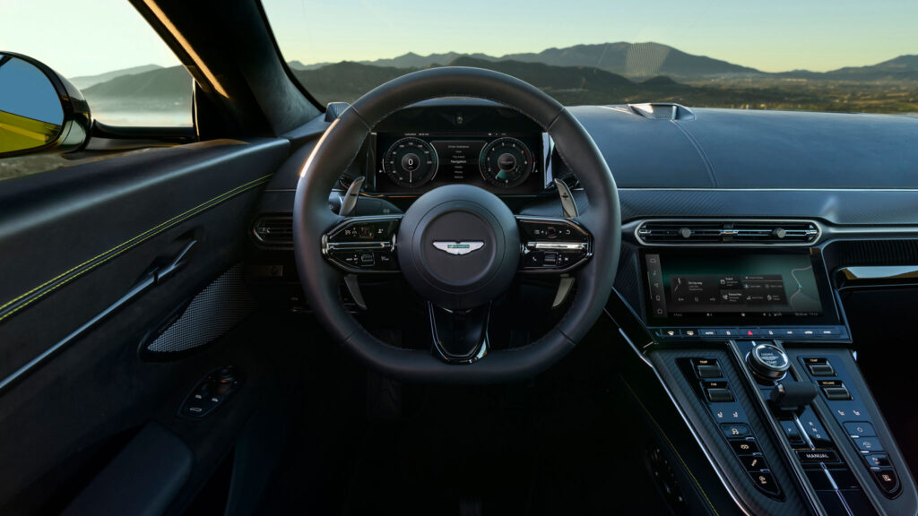 Aston Martin Vantage Cockpit